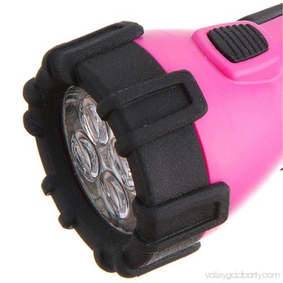 Dorcy Floating Waterproof LED Flashlight with Carabineer Clip, 32 Lumens, Pink 551730725